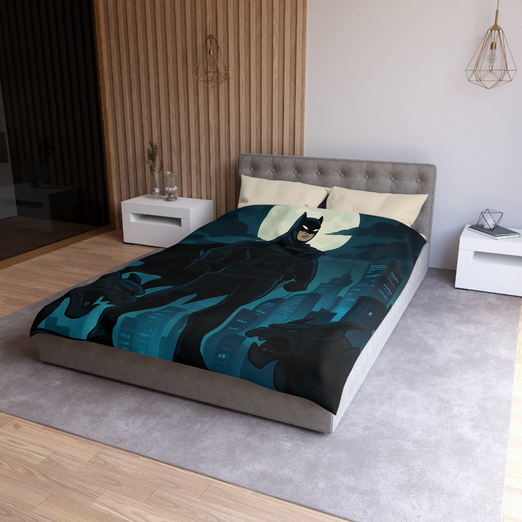 Housse de Couette Microfibre Illustration Unique Design Moderne Décoration Intérieure Raffinée