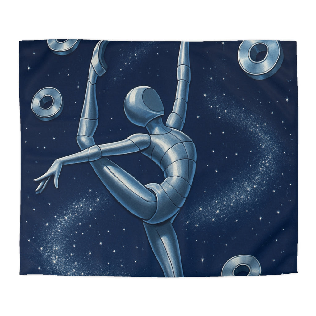 Housse de Couette Microfibre Illustration Unique Design Moderne Décoration Intérieure Raffinée