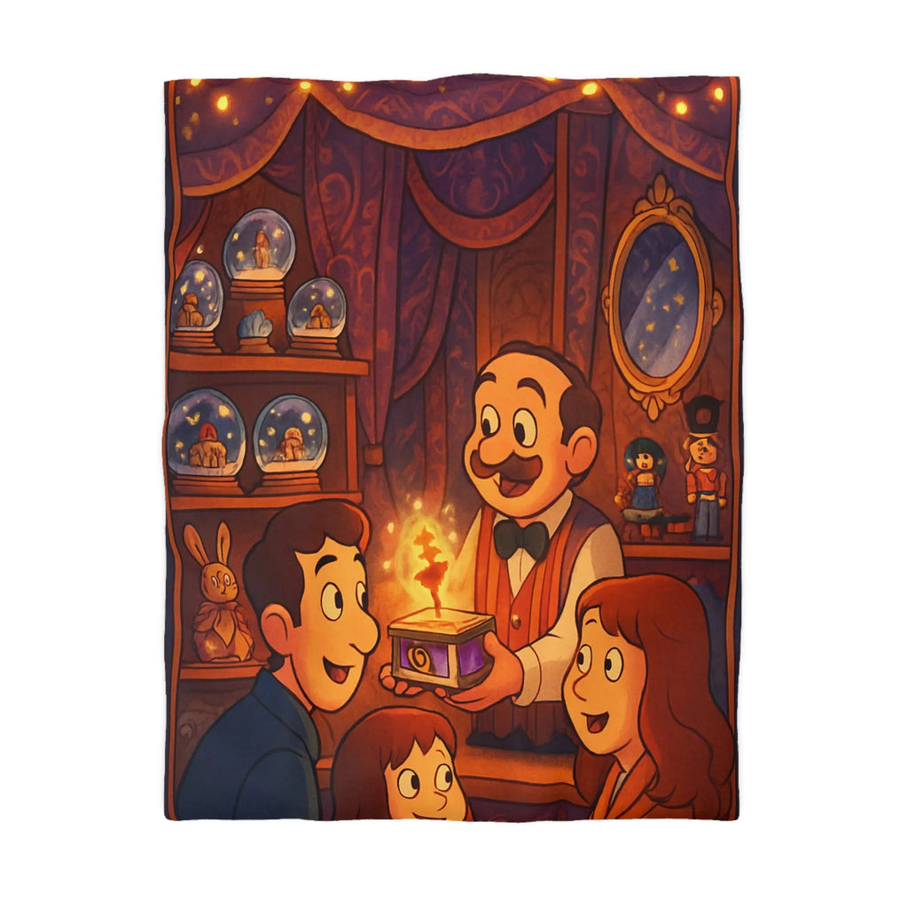 Housse de Couette Microfibre Art Graphique Contemporain Style Décoratif Chambre Tendance