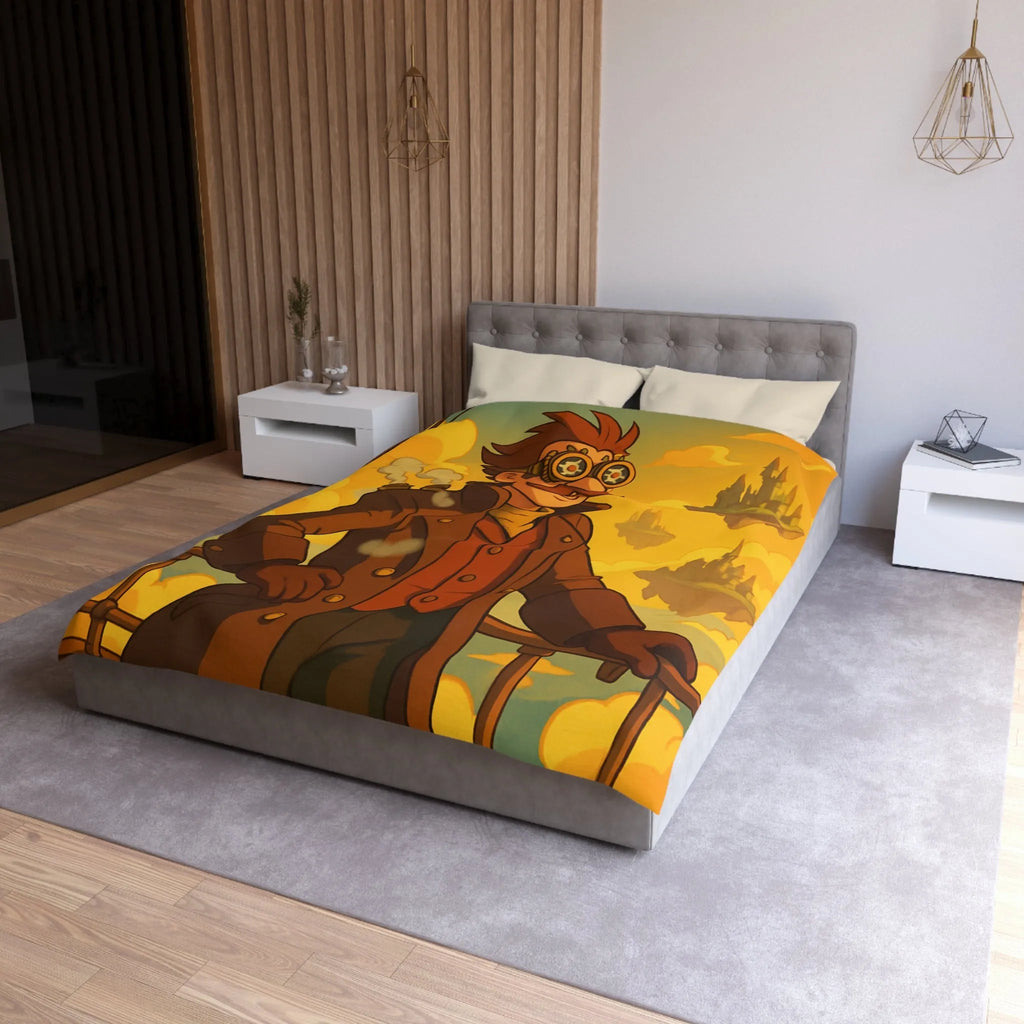 Housse de Couette Microfibre Création Artistique Moderne Design Exclusif Décoration Chambre