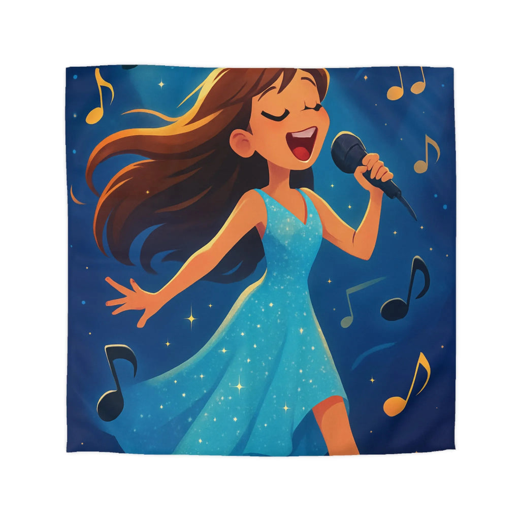 Housse de Couette Microfibre Art Graphique Contemporain Style Décoratif Chambre Tendance