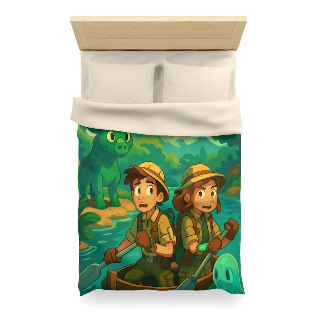 Exploration mystique en forêt tropicale avec créatures enchantées pour aventure fascinante de rêves