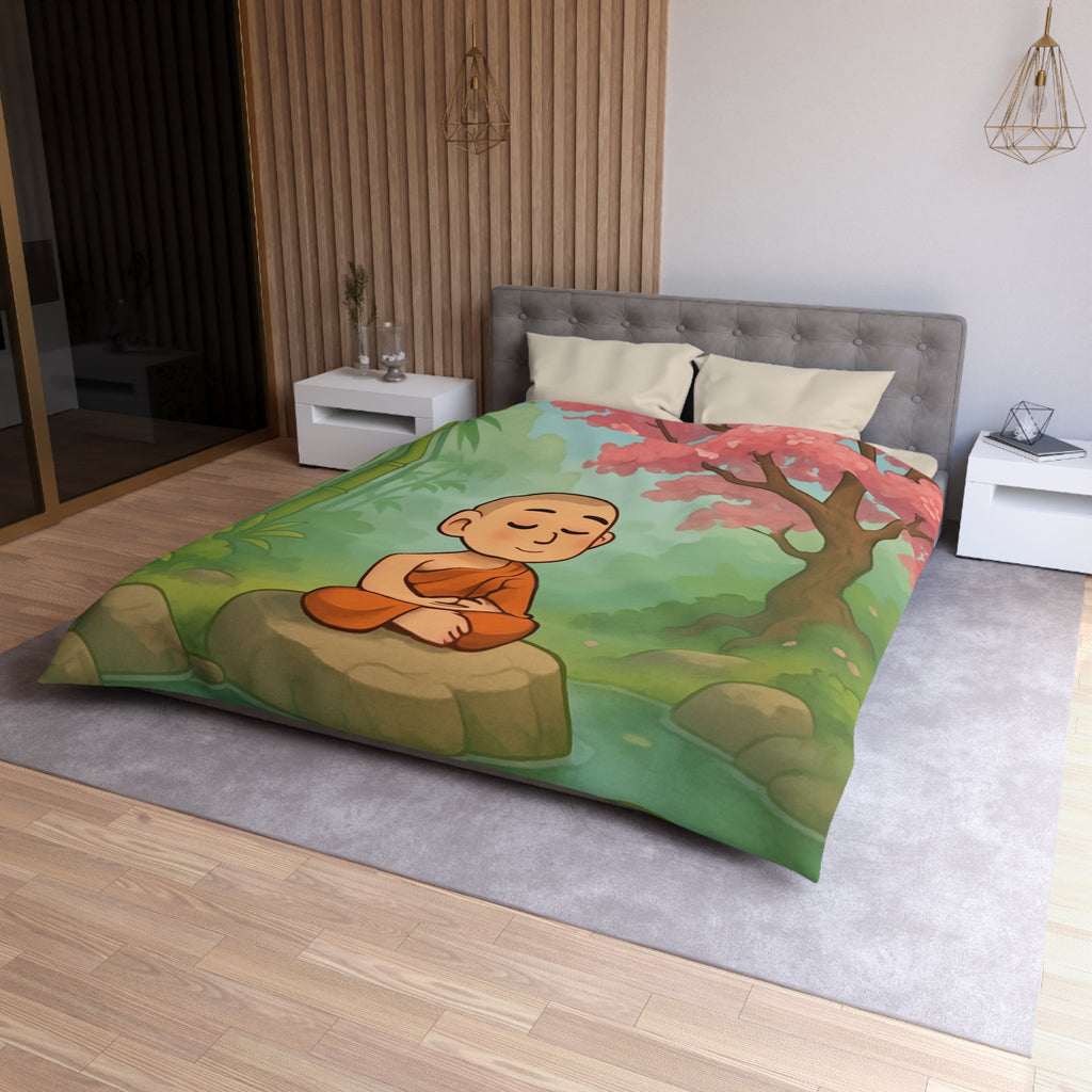 Housse de Couette Microfibre Motif Créatif Original Style Contemporain Chambre Élégante