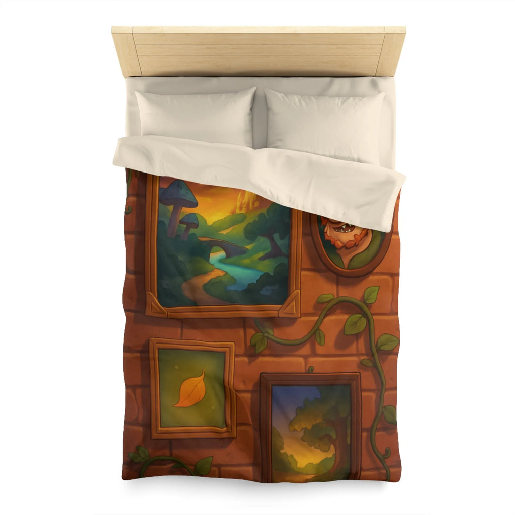 Créez un espace féerique avec cette housse de couette magique et artistique enchantée