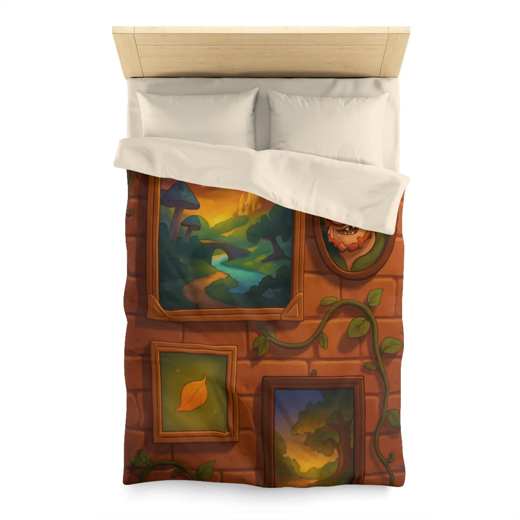 Créez un espace féerique avec cette housse de couette magique et artistique enchantée