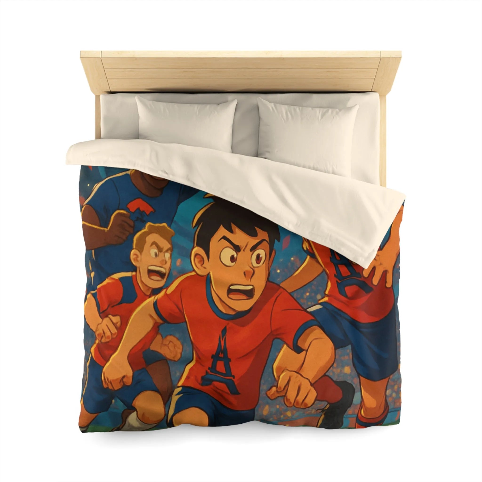 Housse de Couette Microfibre Création Artistique Moderne Design Exclusif Décoration Chambre