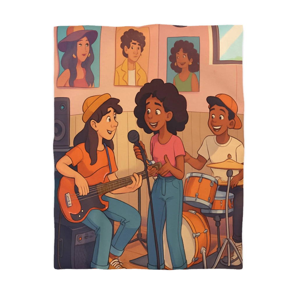 Housse de Couette Microfibre Création Artistique Moderne Design Exclusif Décoration Chambre