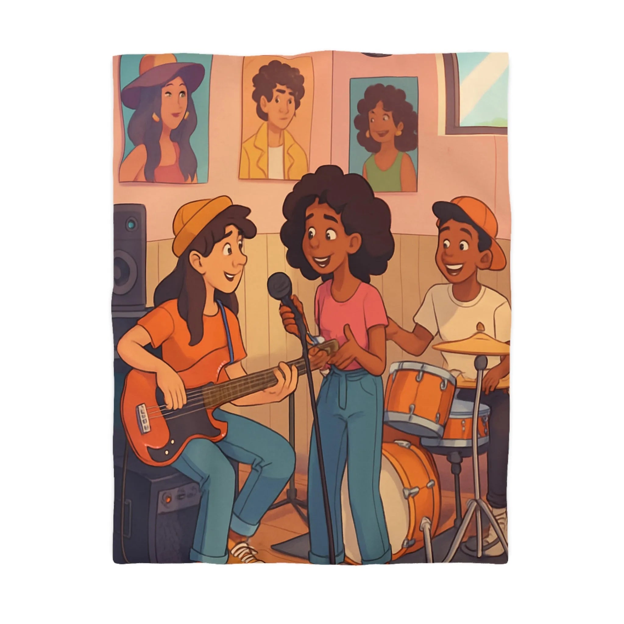 Housse de Couette Microfibre Création Artistique Moderne Design Exclusif Décoration Chambre