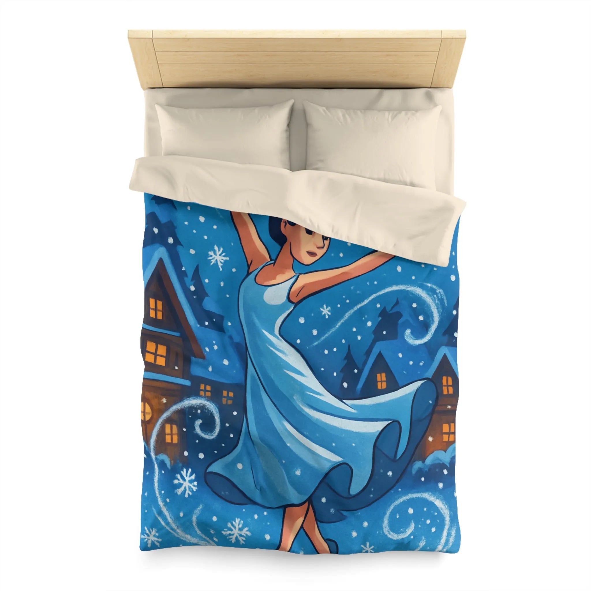 Housse de Couette Microfibre Création Artistique Moderne Design Exclusif Décoration Chambre