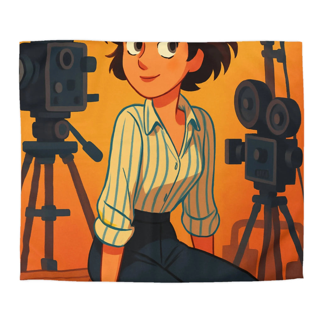 Housse de Couette Microfibre Art Graphique Contemporain Style Décoratif Chambre Tendance