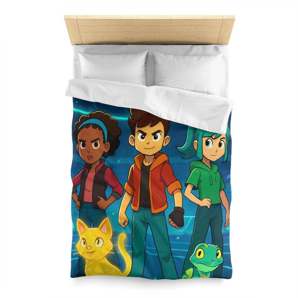 Housse de Couette Microfibre Création Artistique Moderne Design Exclusif Décoration Chambre