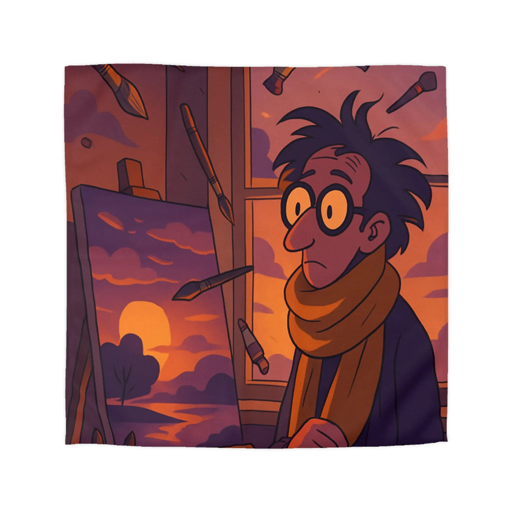 Housse de Couette Microfibre Création Artistique Moderne Design Exclusif Décoration Chambre