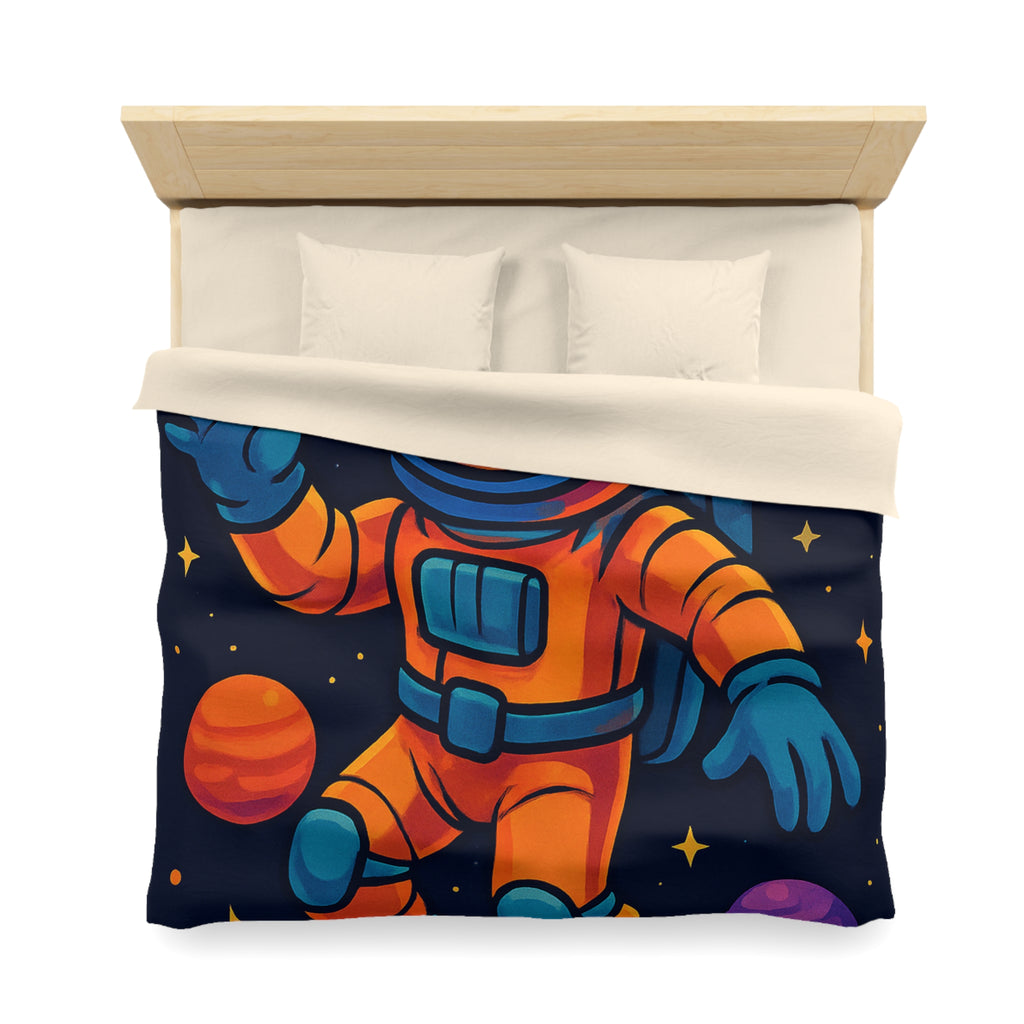 Housse de Couette Microfibre Illustration Unique Design Moderne Décoration Intérieure Raffinée