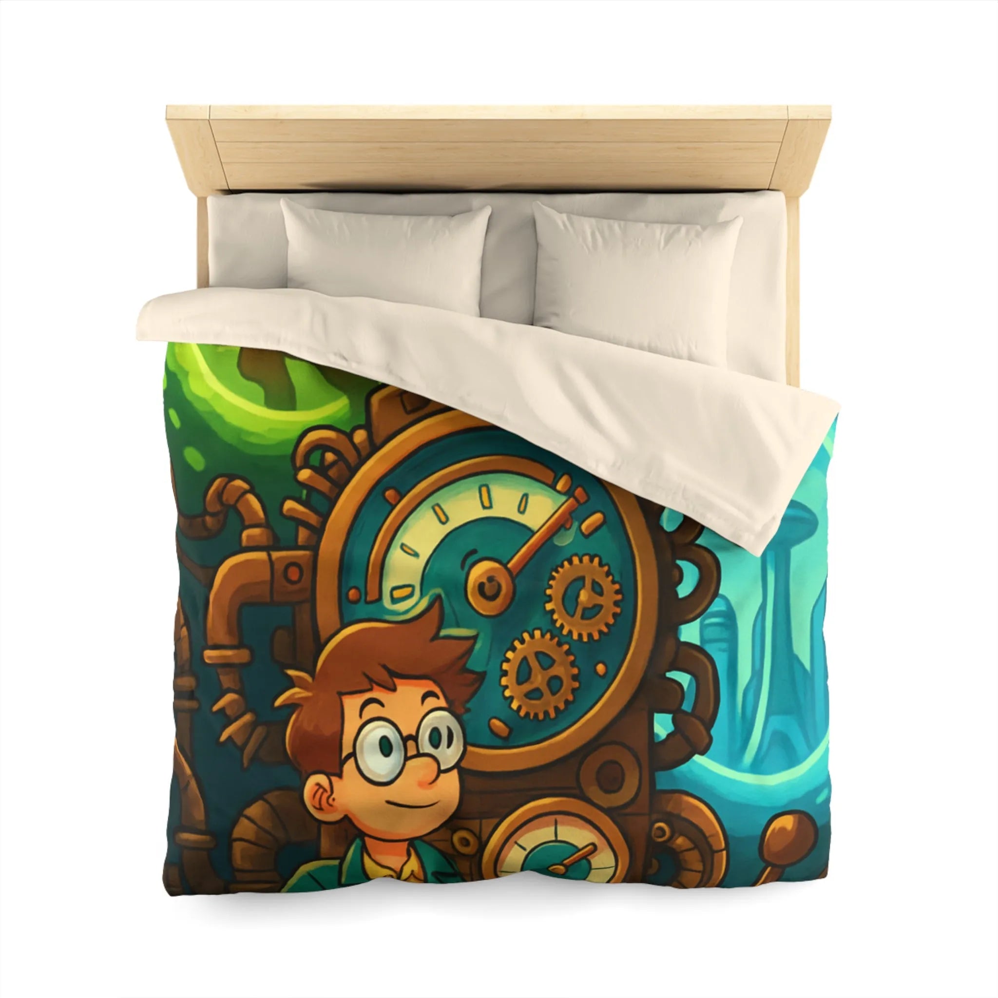 Housse de Couette Fantastique avec Aventure dans le Temps et Exploration de Mystères