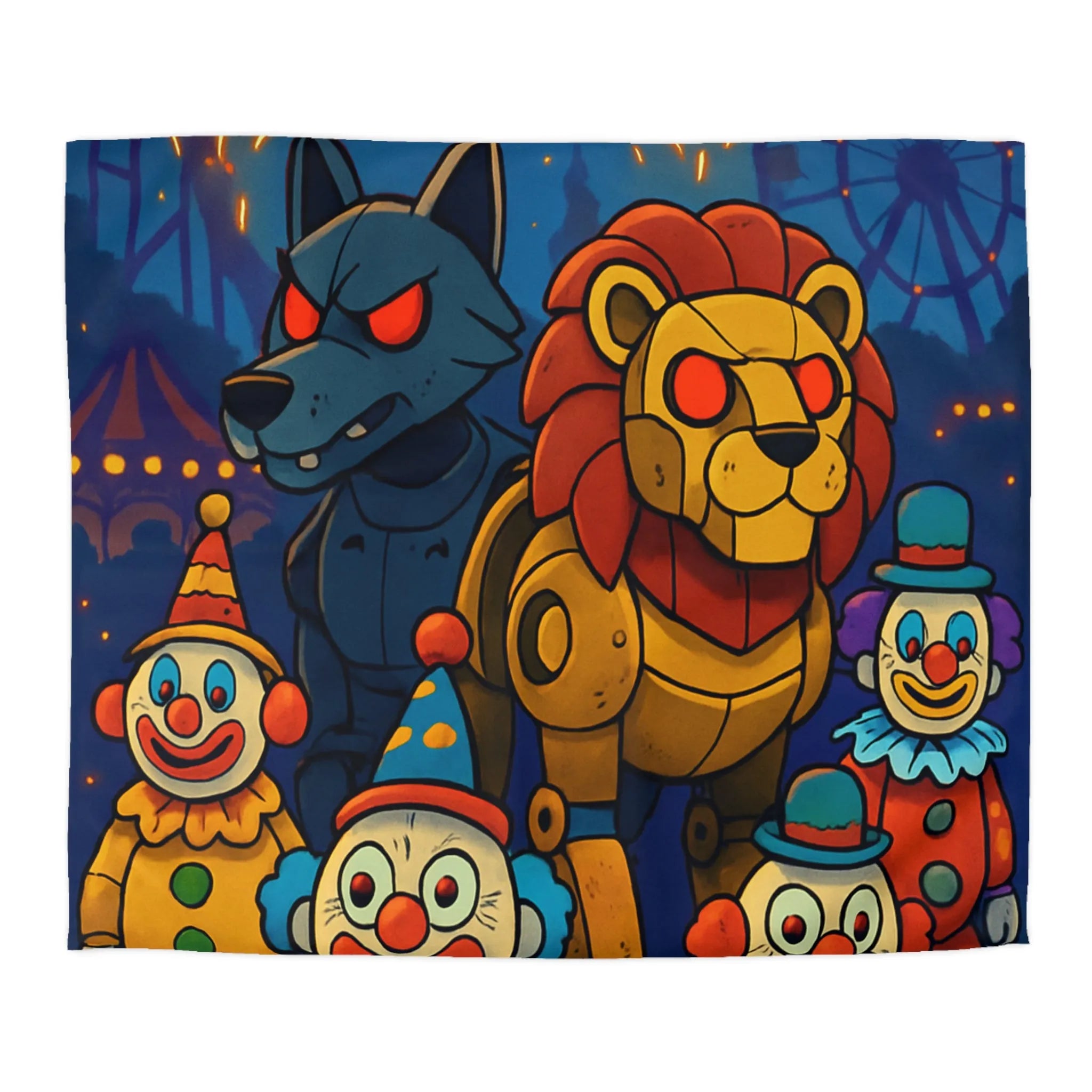 Housse de Couette Microfibre Art Graphique Contemporain Style Décoratif Chambre Tendance