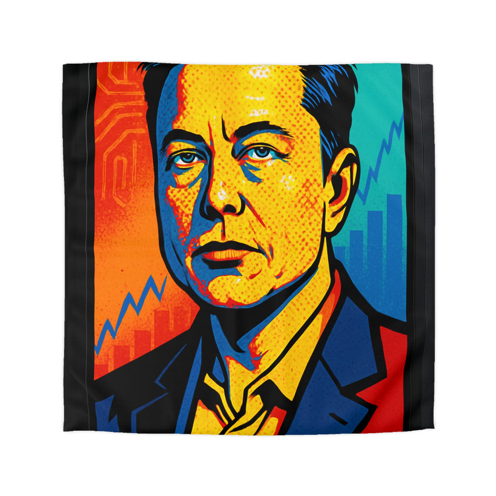 Housse de Couette Microfibre Design Artistique Moderne Décoration Chambre Confort Premium