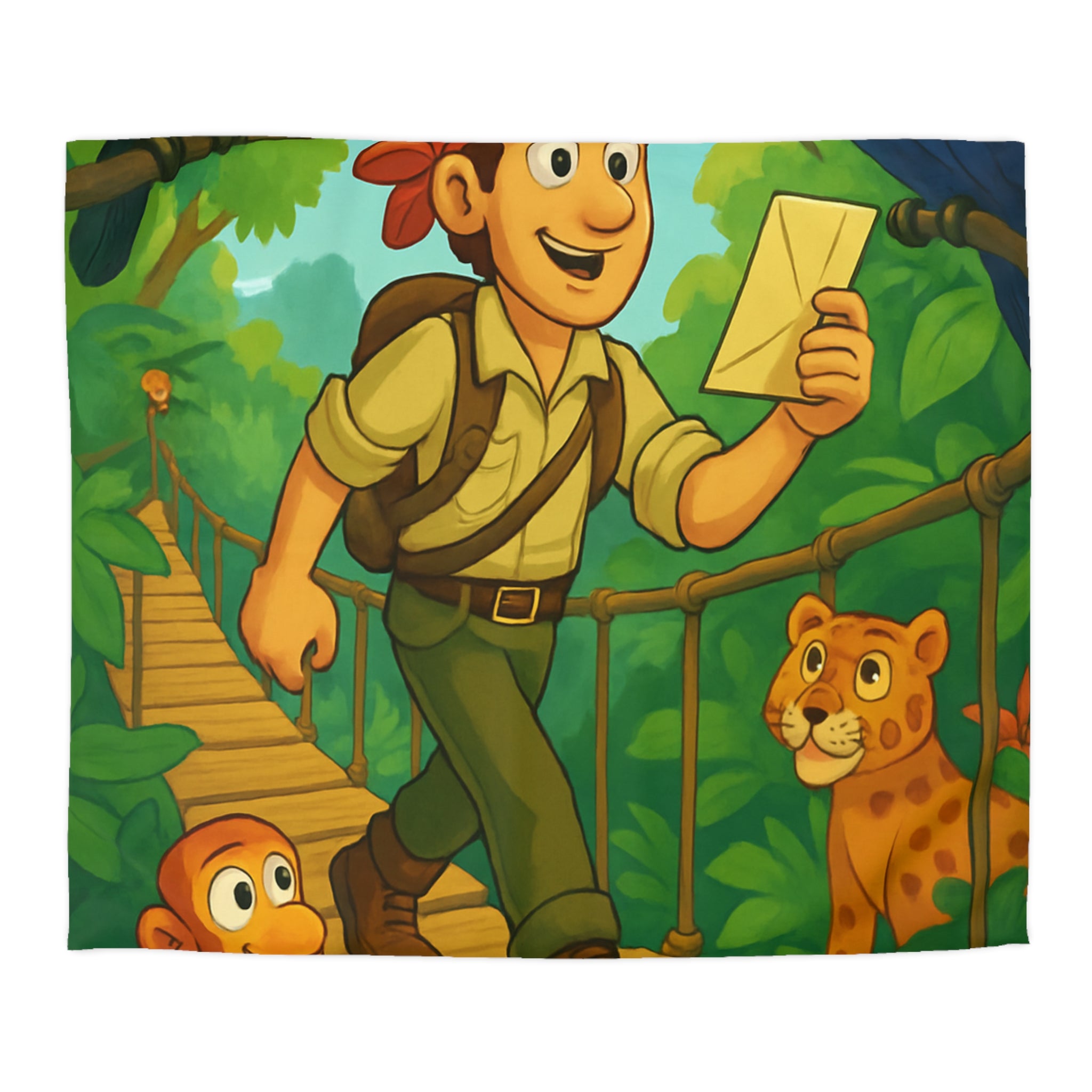 Housse de Couette Microfibre Motif Créatif Original Style Contemporain Chambre Élégante