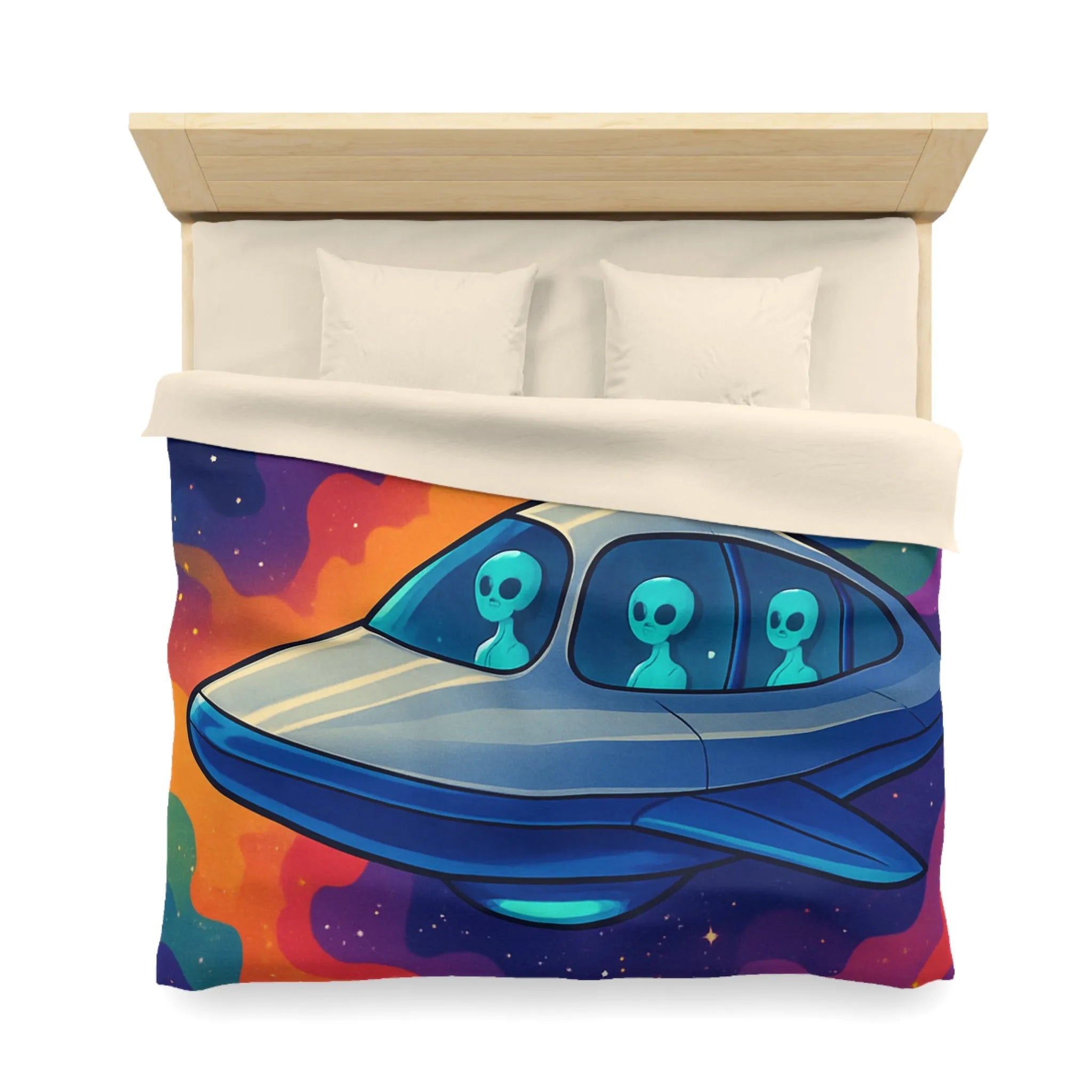 Housse de Couette Microfibre Création Artistique Moderne Design Exclusif Décoration Chambre