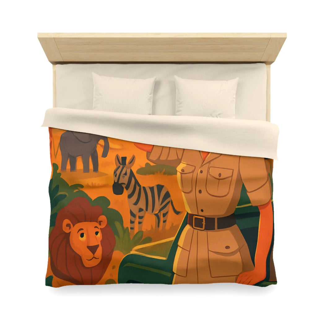 Explorez le safari africain au coucher du soleil avec des animaux majestueux et un guide expert