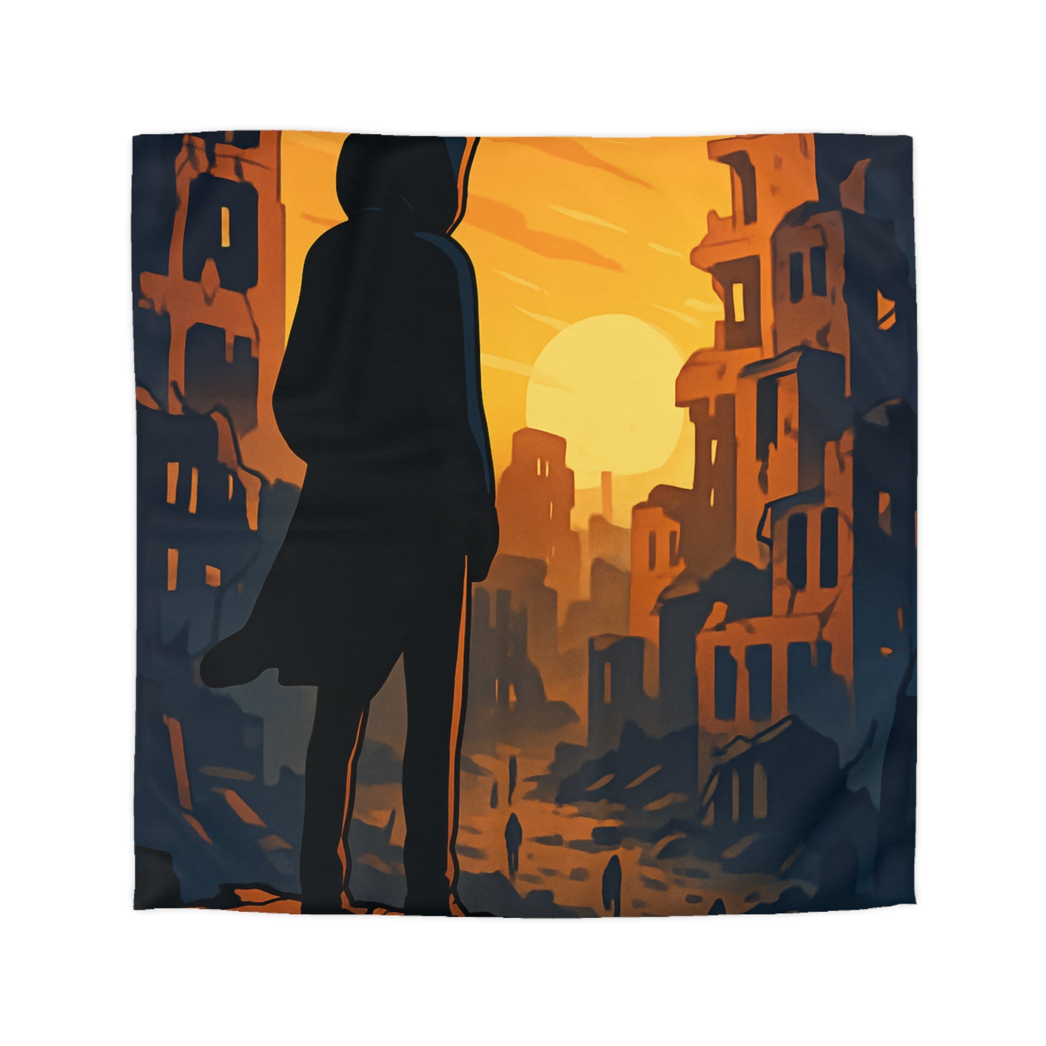 Housse de Couette Microfibre Création Artistique Moderne Design Exclusif Décoration Chambre