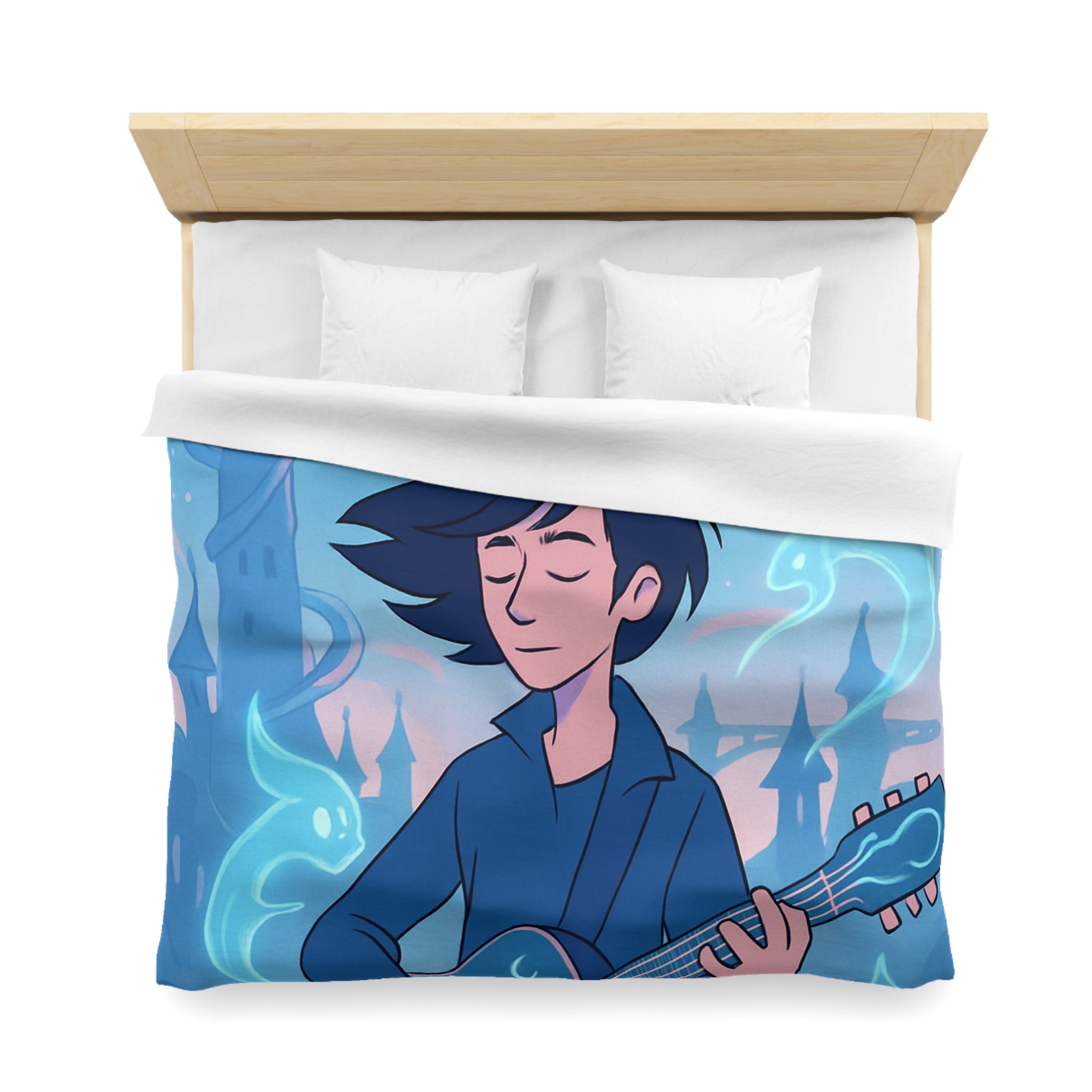 Housse de Couette Microfibre Création Artistique Moderne Design Exclusif Décoration Chambre