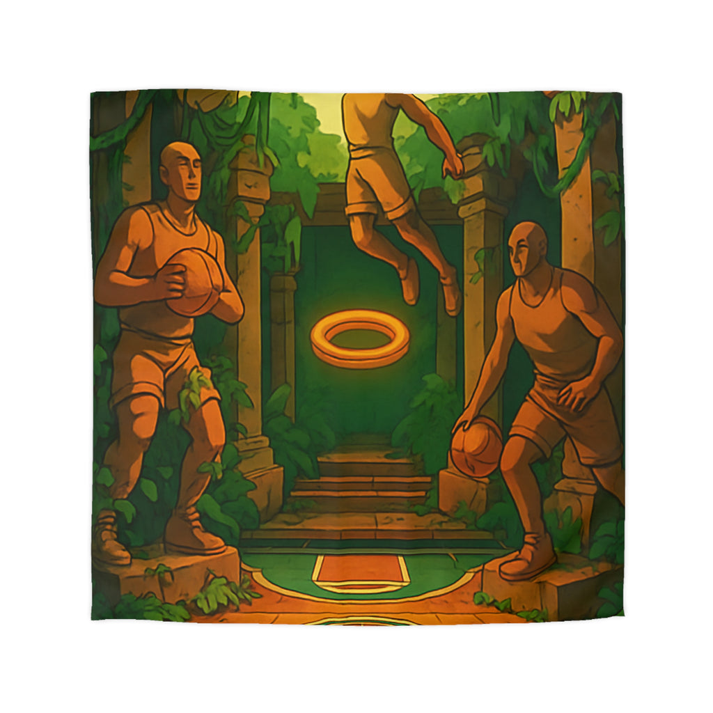 Housse de Couette Microfibre Illustration Unique Design Moderne Décoration Intérieure Raffinée