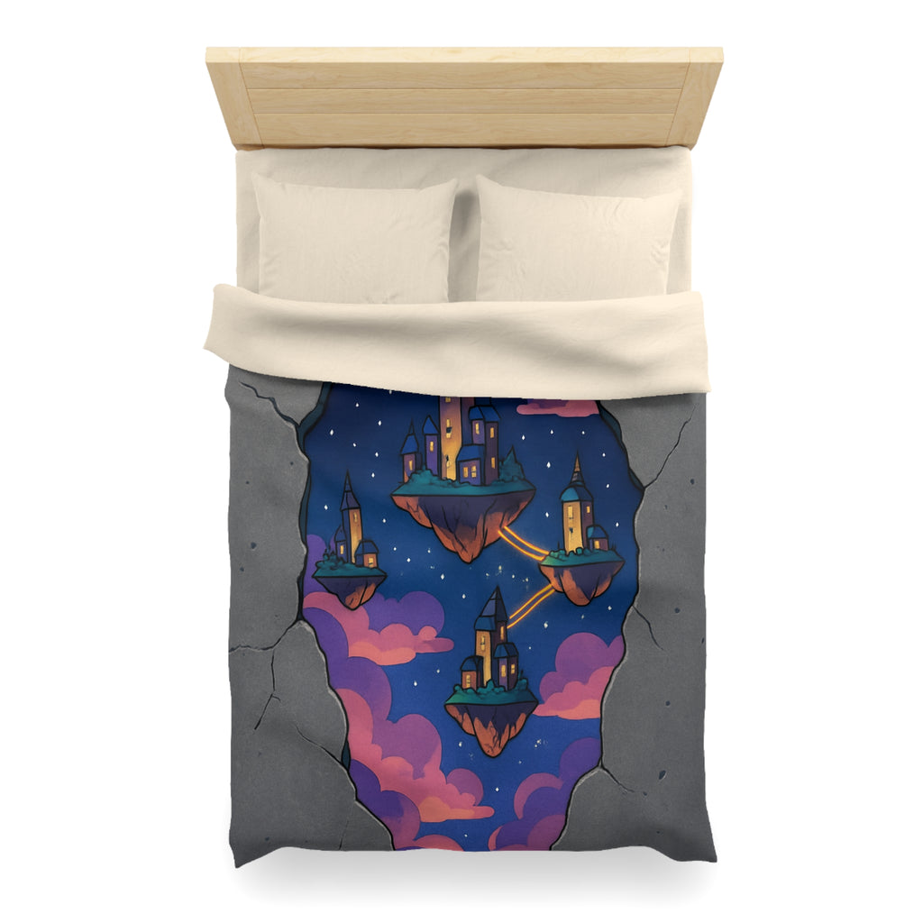 Housse de Couette Microfibre Création Artistique Moderne Design Exclusif Décoration Chambre