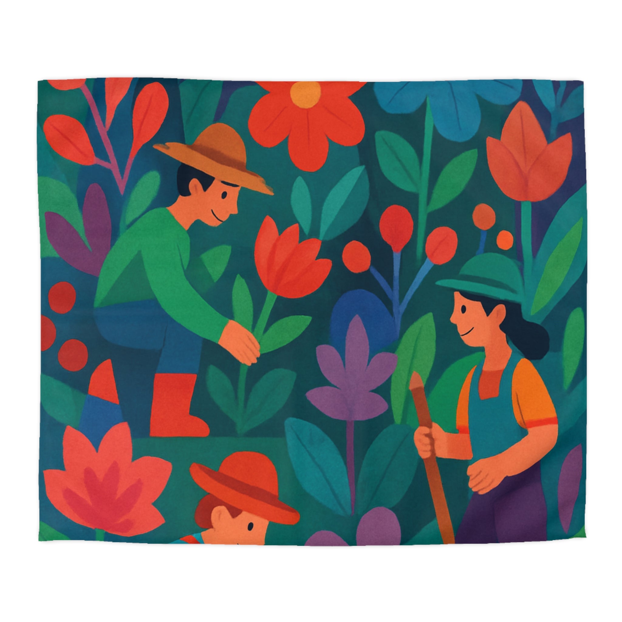 Housse de Couette Microfibre Illustration Unique Design Moderne Décoration Intérieure Raffinée