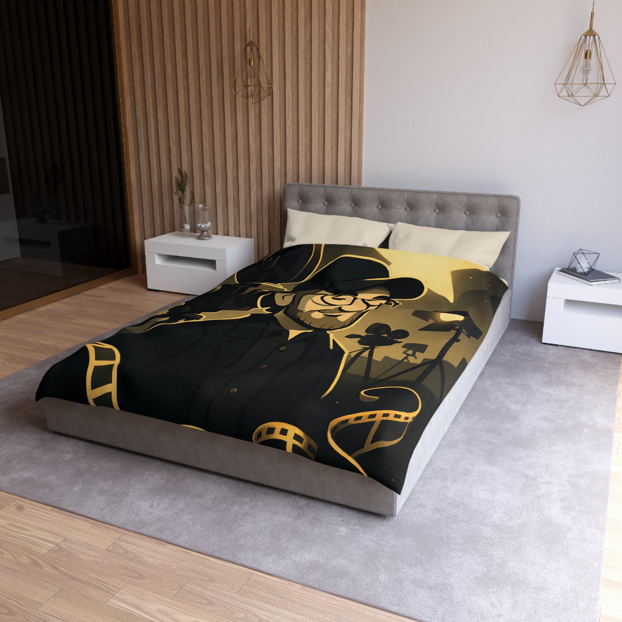 Housse de Couette Microfibre Création Artistique Moderne Design Exclusif Décoration Chambre