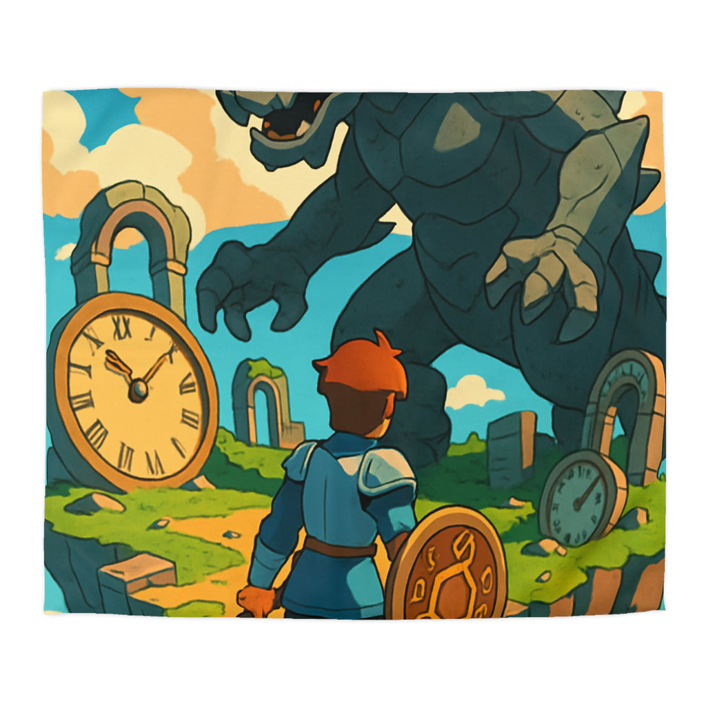 Housse de Couette Microfibre Design Artistique Moderne Décoration Chambre Confort Premium