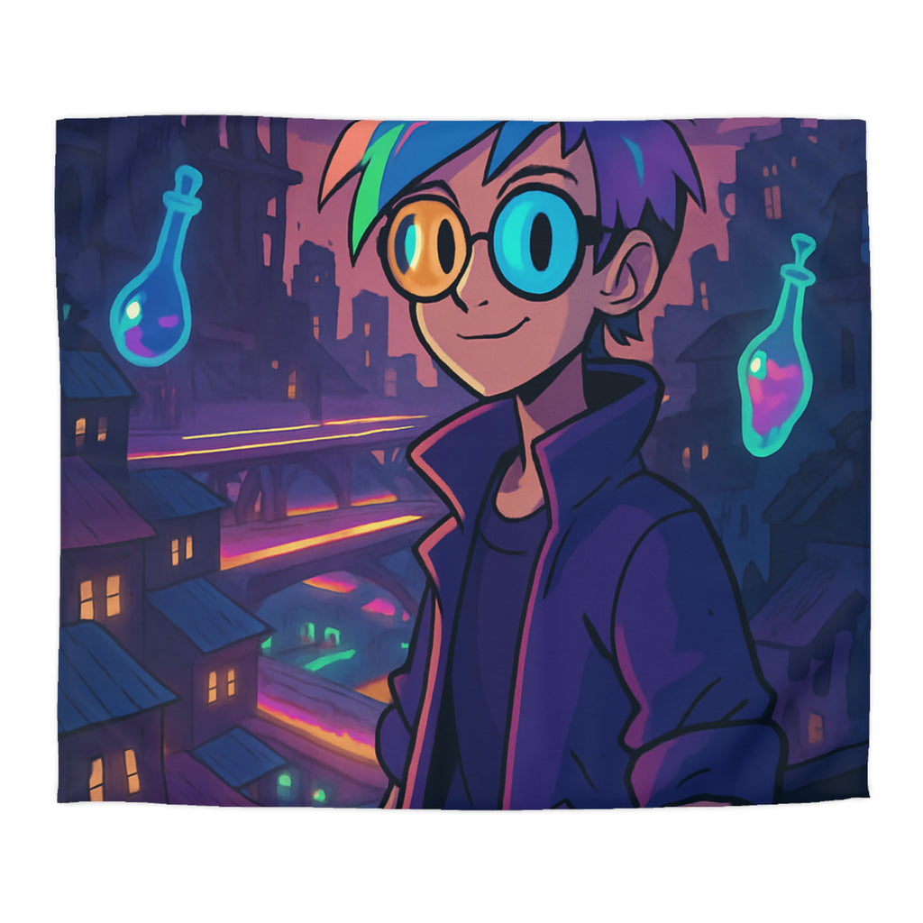 Housse de Couette Microfibre Création Artistique Moderne Design Exclusif Décoration Chambre