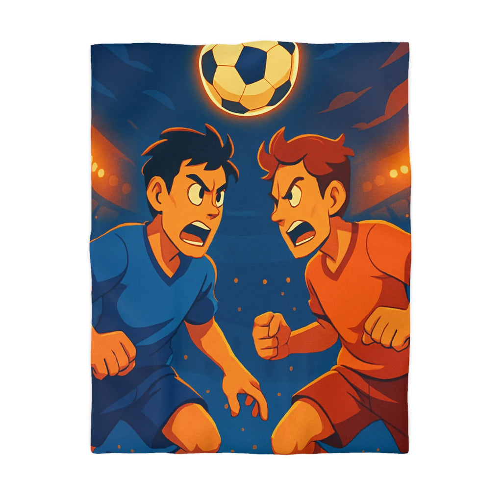 Housse de Couette Microfibre Art Graphique Contemporain Style Décoratif Chambre Tendance