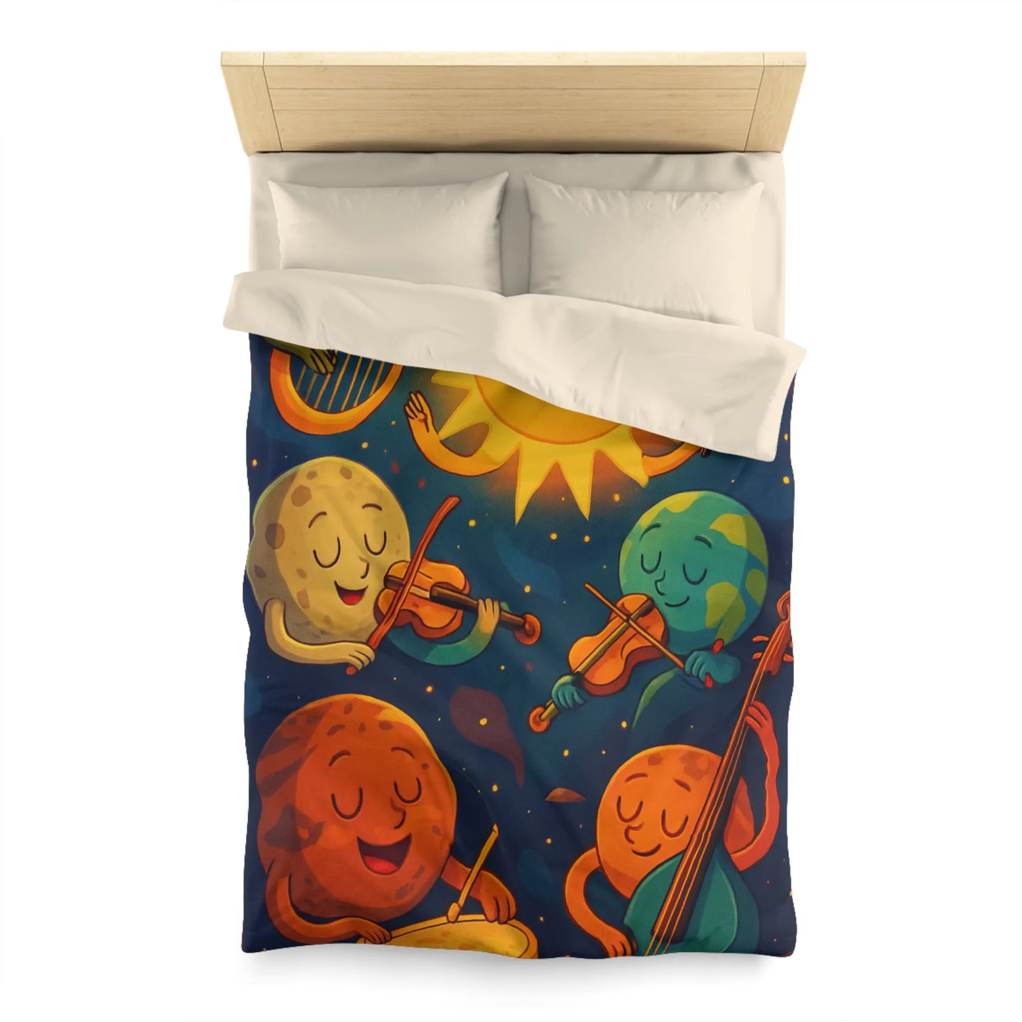 Housse de Couette Microfibre Création Artistique Moderne Design Exclusif Décoration Chambre