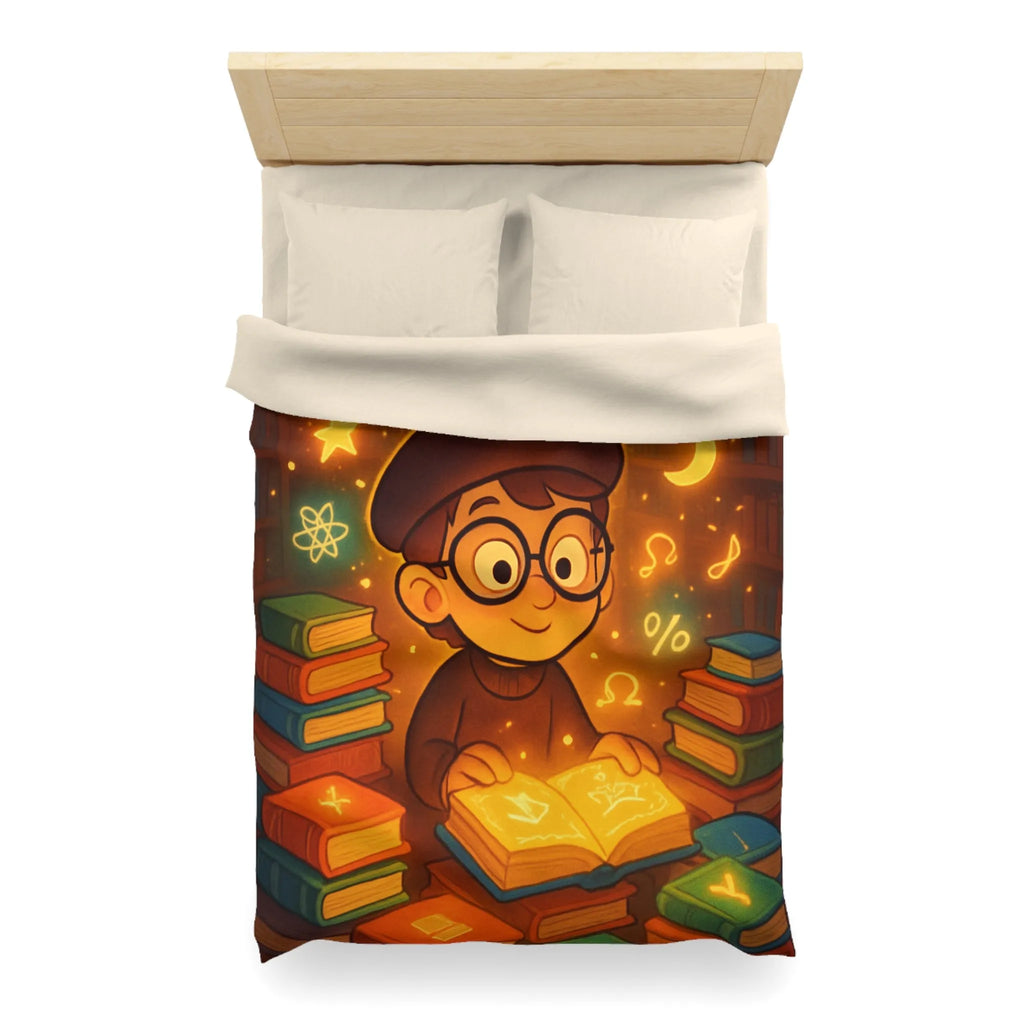 Housse de Couette Microfibre Art Graphique Contemporain Style Décoratif Chambre Tendance