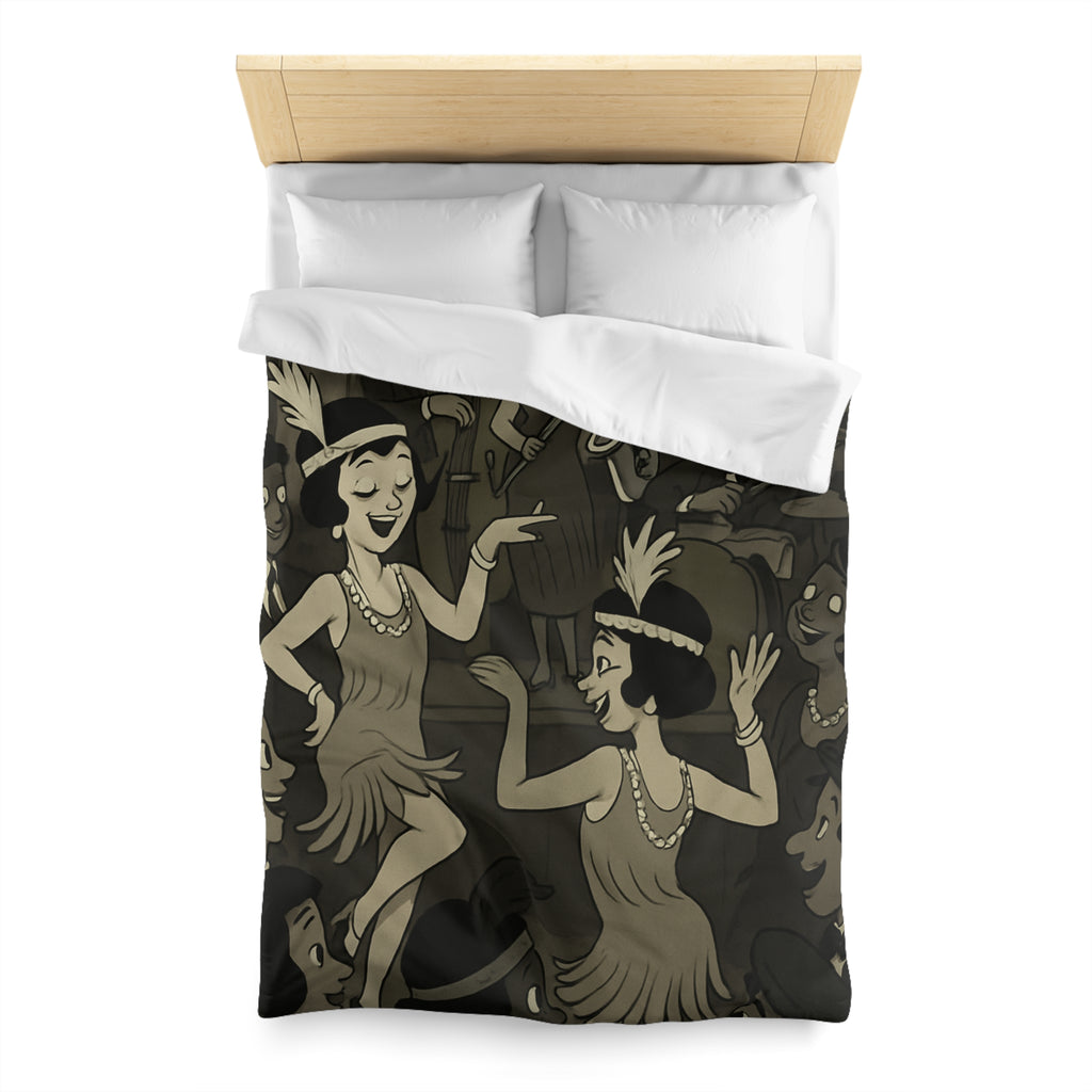 Housse de Couette Microfibre Design Artistique Moderne Décoration Chambre Confort Premium