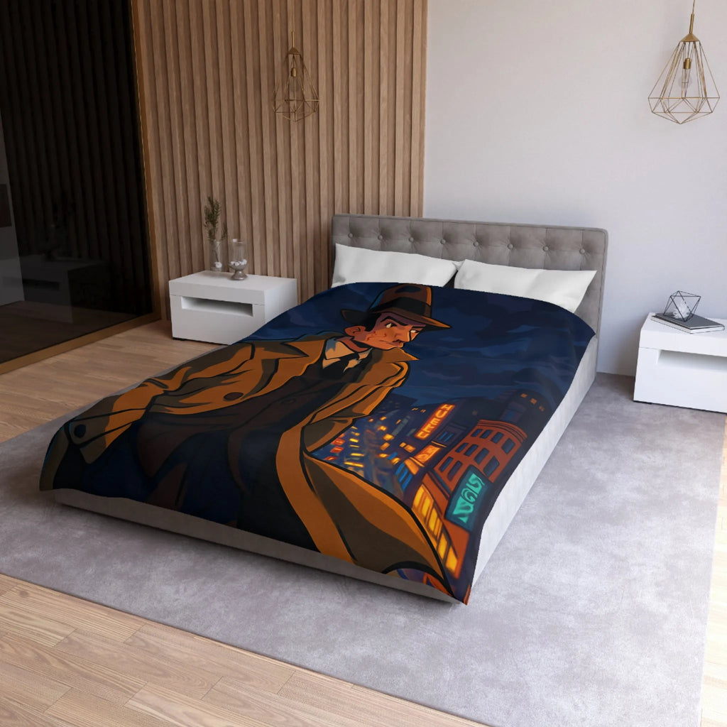 Housse de Couette Microfibre Création Artistique Moderne Design Exclusif Décoration Chambre