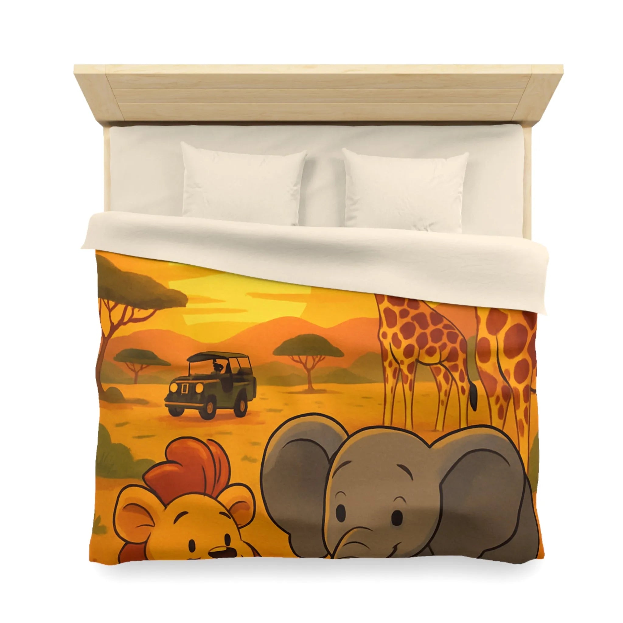 Housse de Couette Microfibre Art Graphique Contemporain Style Décoratif Chambre Tendance