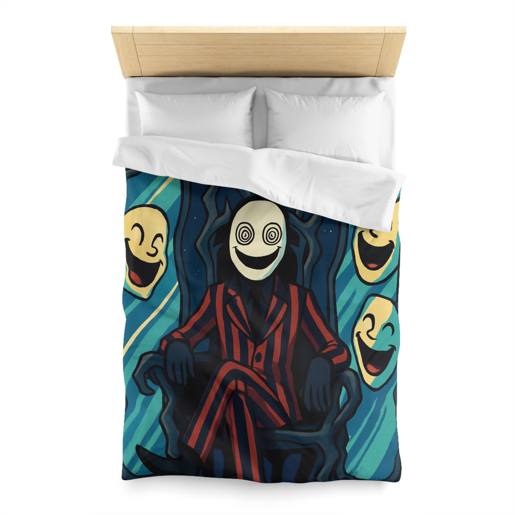 Housse de Couette Microfibre Design Artistique Moderne Décoration Chambre Confort Premium