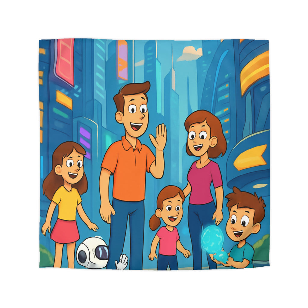 Housse de Couette Microfibre Création Artistique Moderne Design Exclusif Décoration Chambre