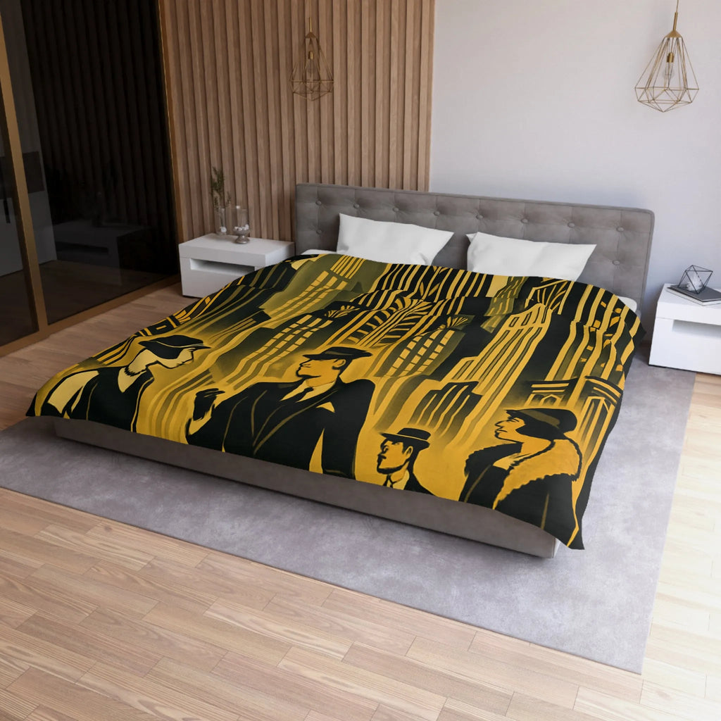 Housse de Couette Microfibre Création Artistique Moderne Design Exclusif Décoration Chambre