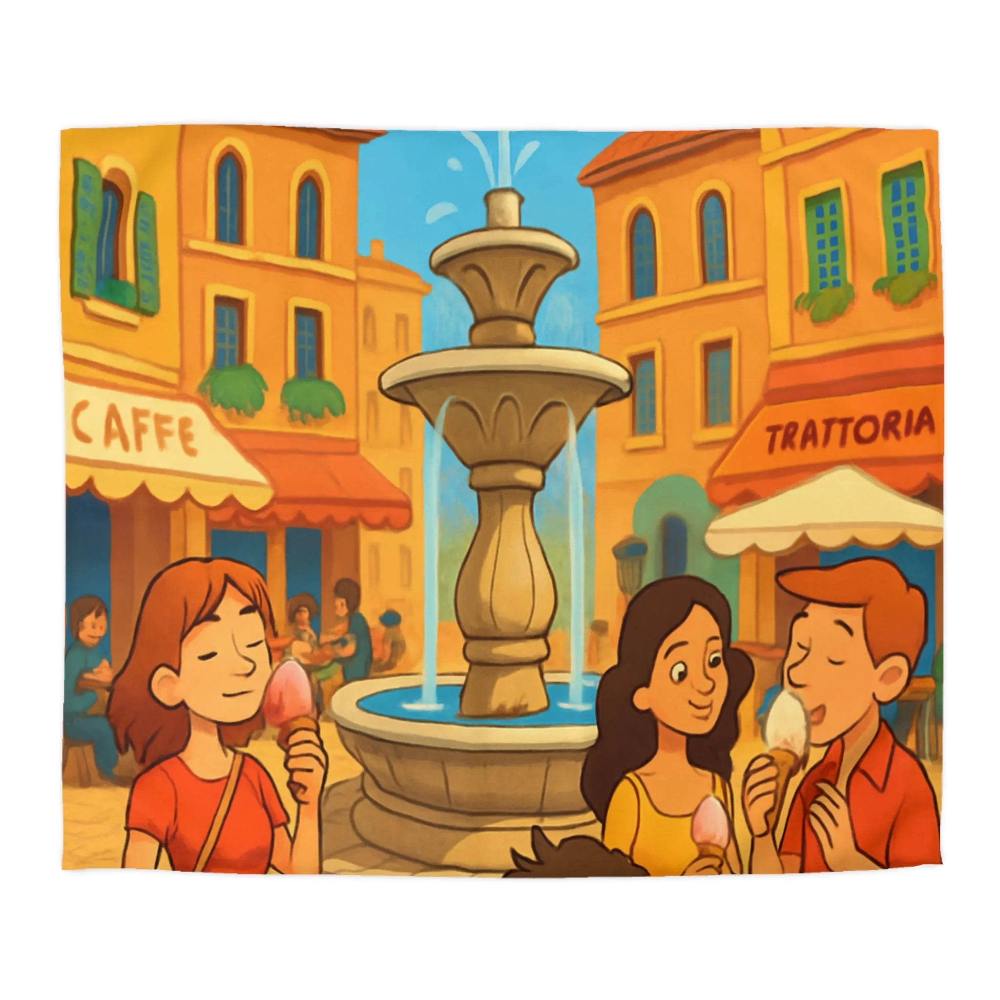 Housse de Couette Microfibre Création Artistique Moderne Design Exclusif Décoration Chambre