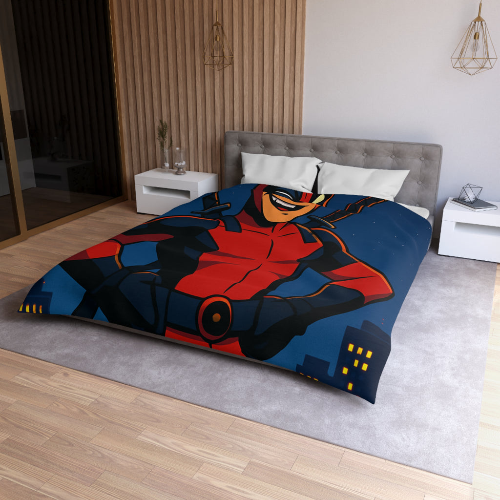 Housse de Couette Microfibre Design Artistique Moderne Décoration Chambre Confort Premium