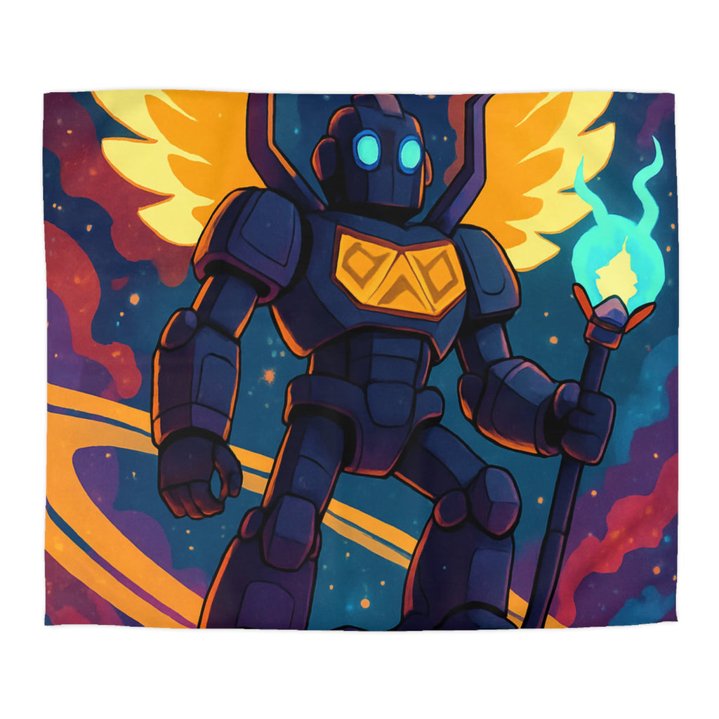 Housse de Couette Microfibre Illustration Unique Design Moderne Décoration Intérieure Raffinée