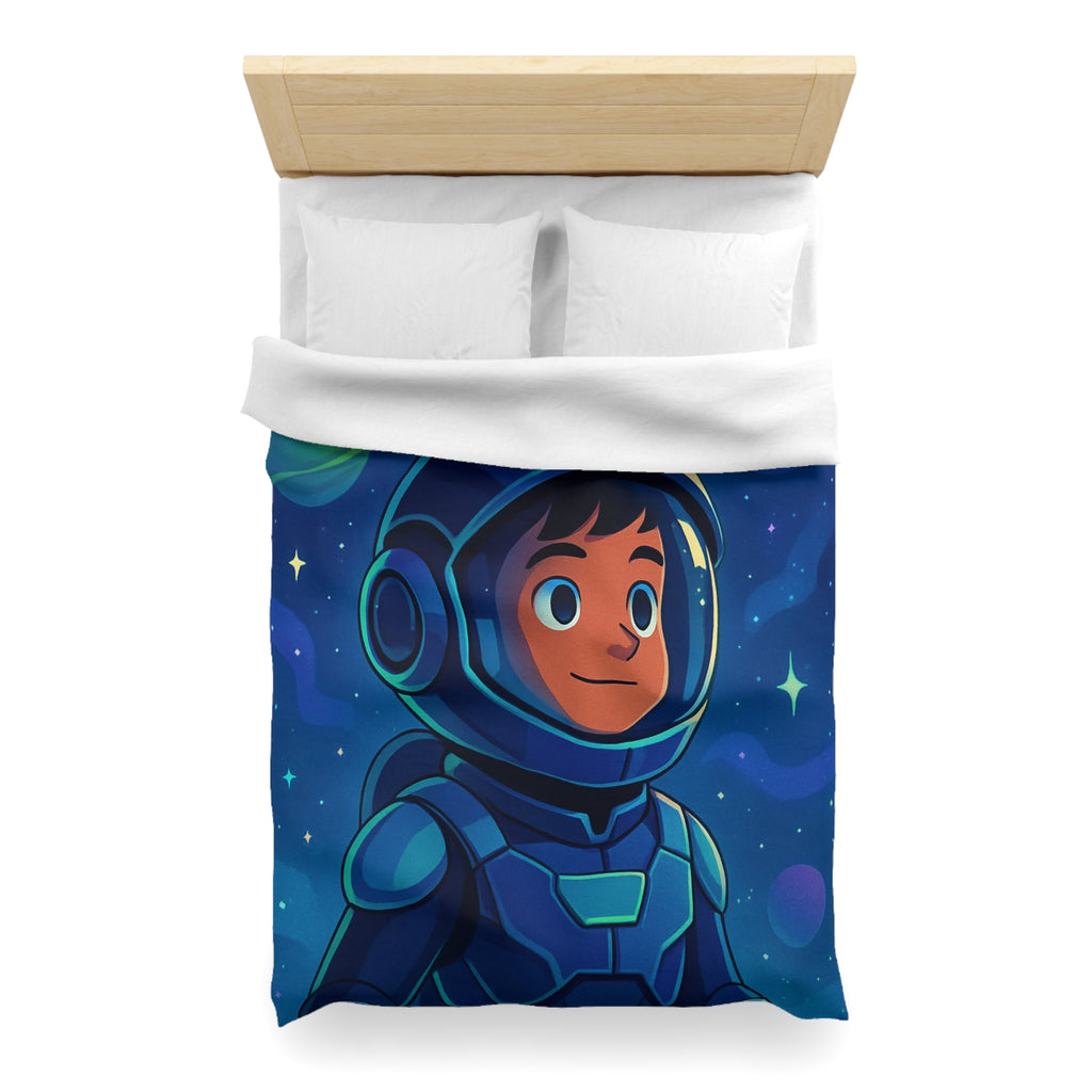 Housse de Couette Microfibre Illustration Unique Design Moderne Décoration Intérieure Raffinée