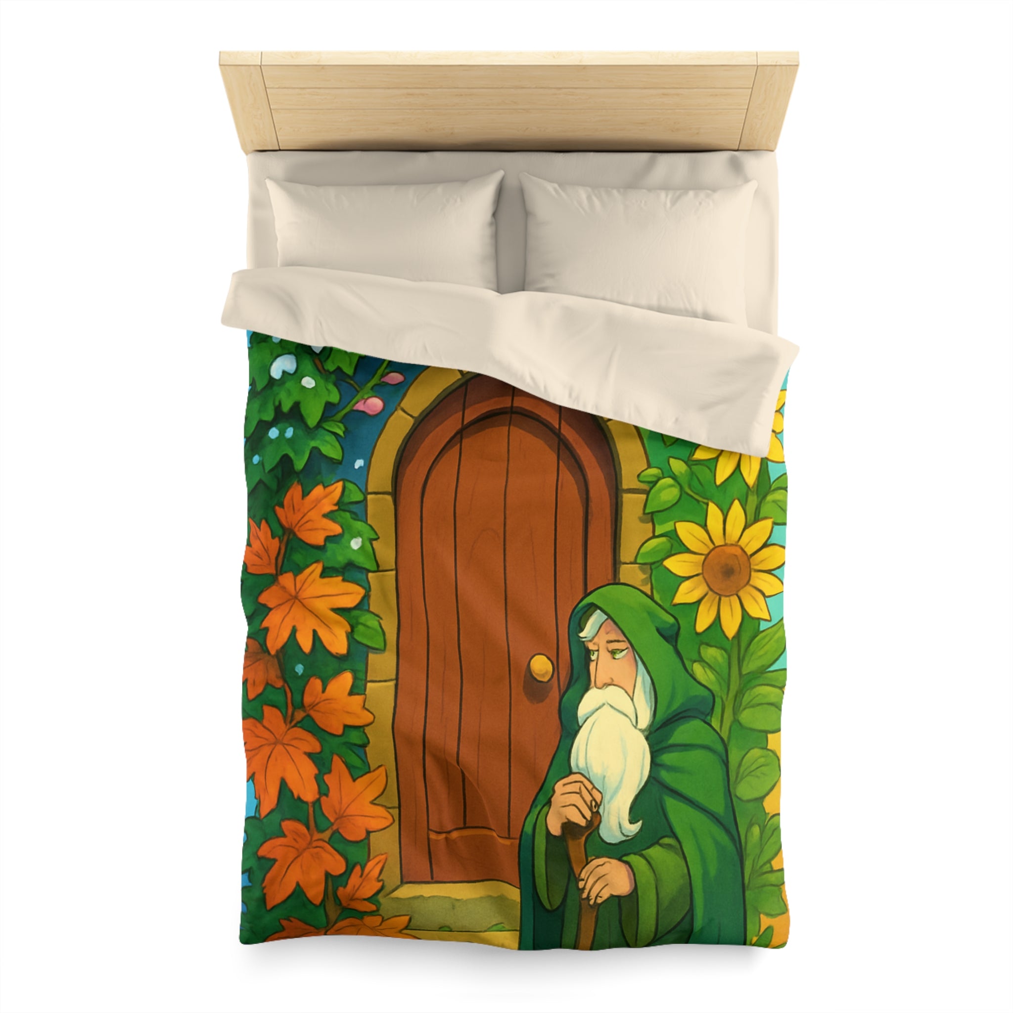 Housse de Couette Microfibre Création Artistique Moderne Design Exclusif Décoration Chambre