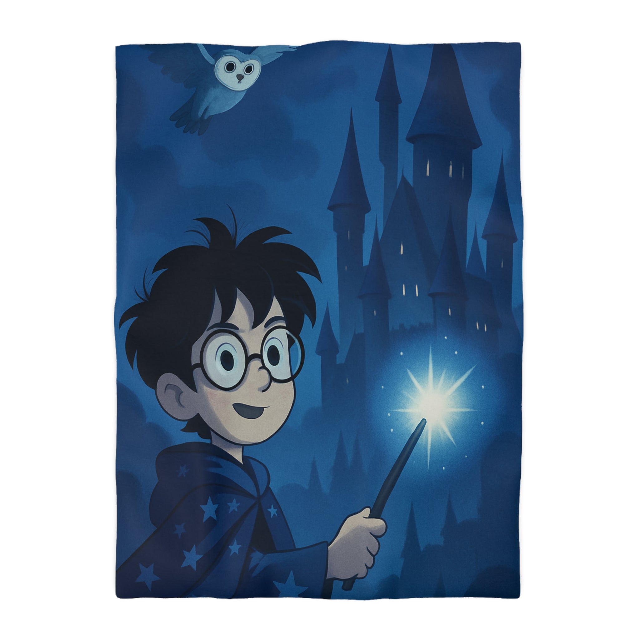 Housse de Couette Microfibre Illustration Unique Design Moderne Décoration Intérieure Raffinée