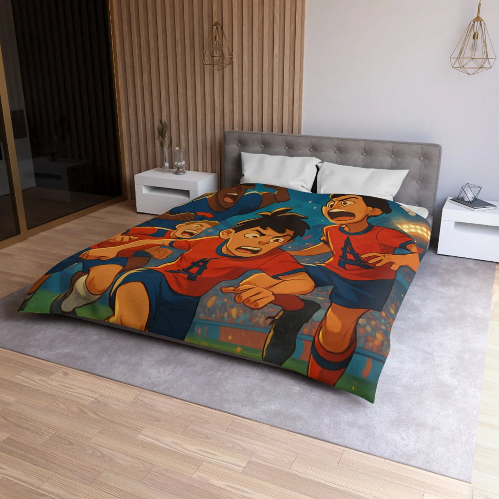 Housse de Couette Microfibre Création Artistique Moderne Design Exclusif Décoration Chambre