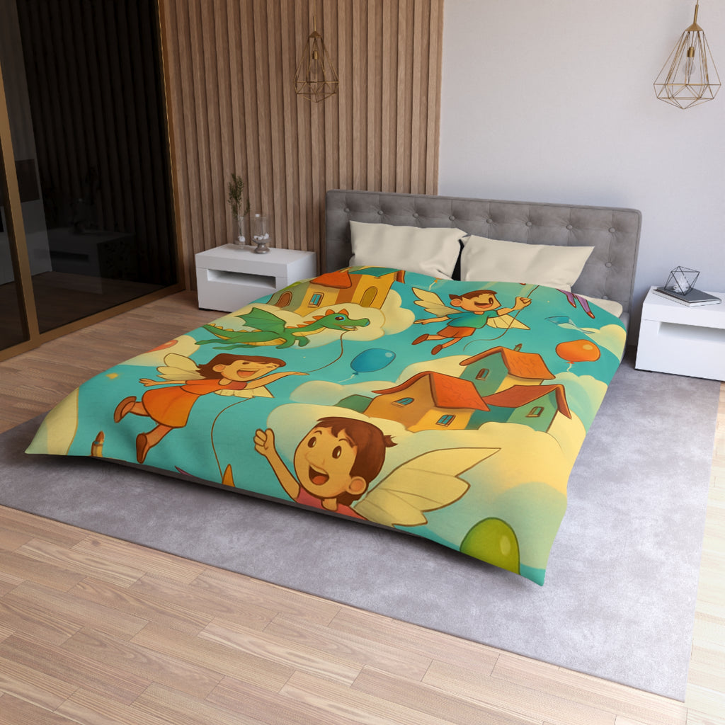 Housse de Couette Microfibre Création Artistique Moderne Design Exclusif Décoration Chambre