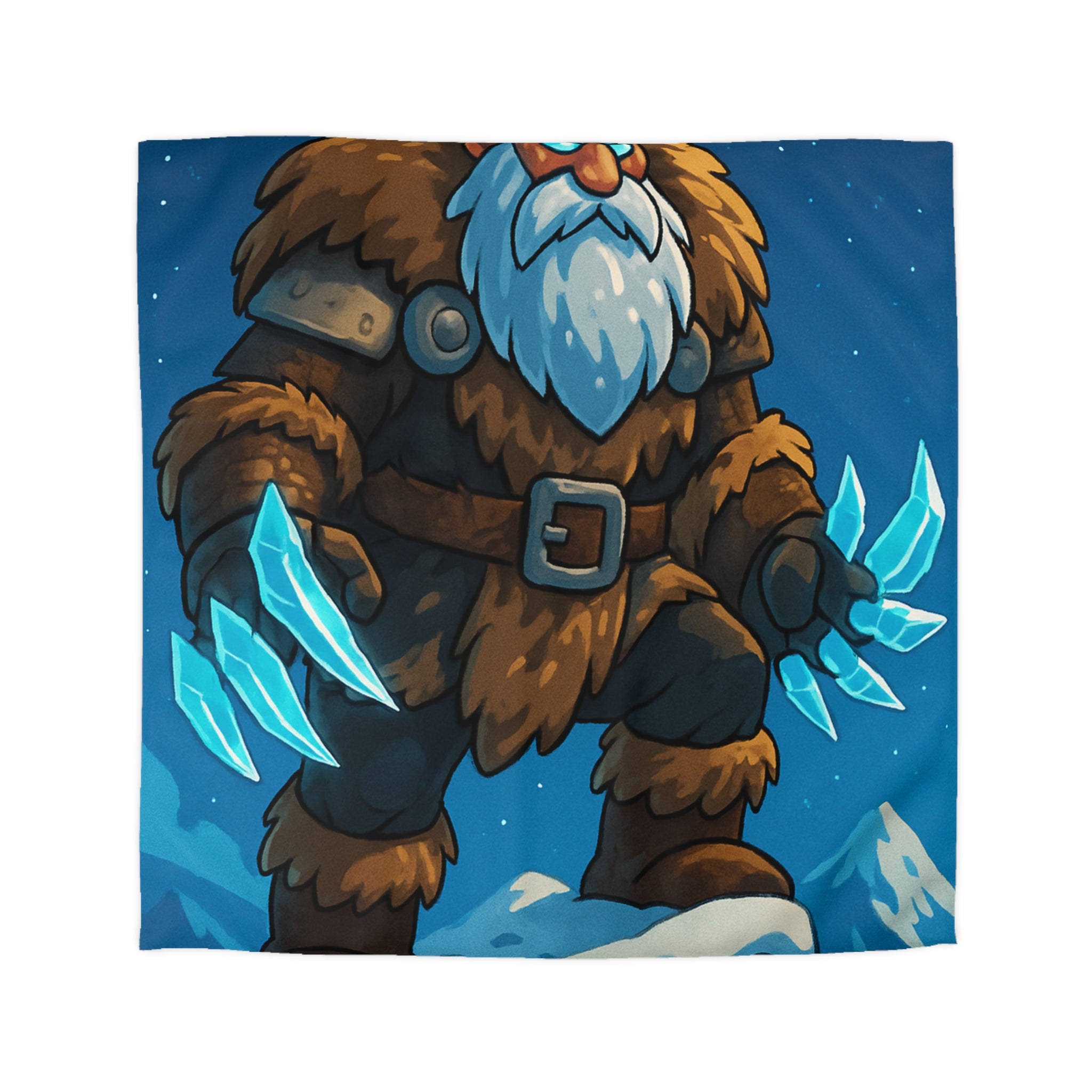 Housse de Couette Microfibre Motif Créatif Original Style Contemporain Chambre Élégante