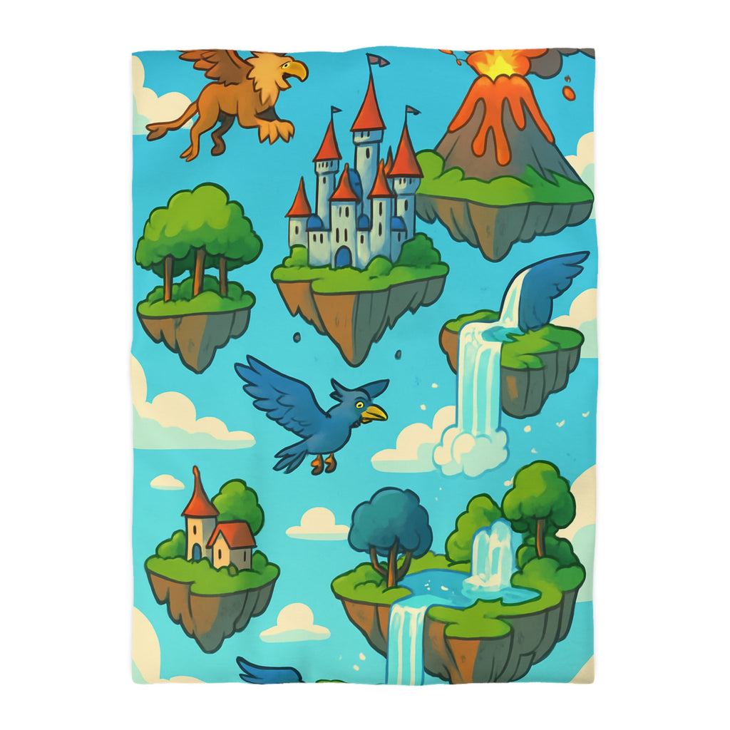 Housse de Couette Microfibre Création Artistique Moderne Design Exclusif Décoration Chambre